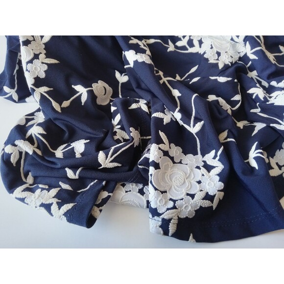 Rabbit Rabbit Rabbit Design Cap Sleeve Fit Flare Women’s Dress Sz 6 - Picture 8 of 13